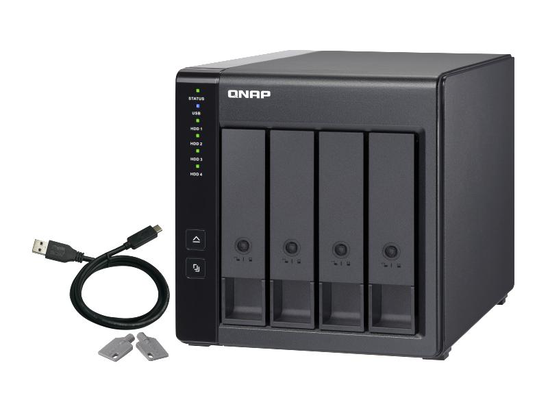 QNAP NAS-Erweiterungsgehäuse TR-004, 4-bay, USB 3.0