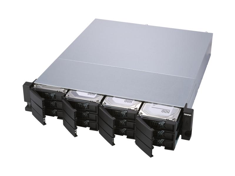 QNAP TL-R1200S-RP 12-bay 12 Einschübe 2U RM, mit QXP PCIe-Karte