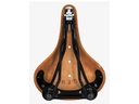 BROOKS Fahrradsattel Flyer S Honigbraun