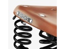 BROOKS Fahrradsattel Flyer S Honigbraun