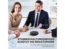 eMeet OfficeCore M2 USB Speakerphone Schwarz mit Bluetooth Dongle