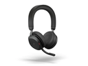 Jabra Headset Evolve2 75 Duo MS inkl. Ladestation, USB-C, Schwarz