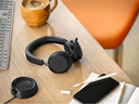 Jabra Headset Evolve2 75 Duo MS inkl. Ladestation, USB-C, Schwarz