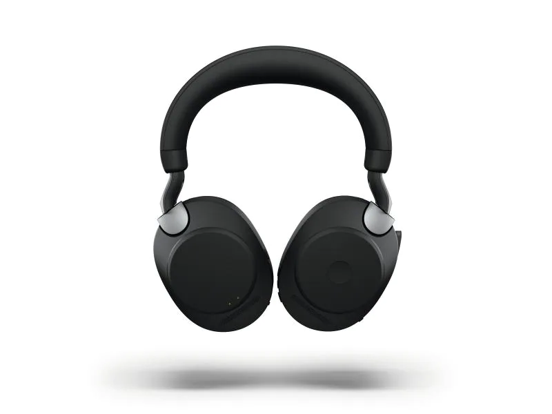 Jabra Headset Evolve2 85 DUO UC Schwarz, USB-C, Ladestation