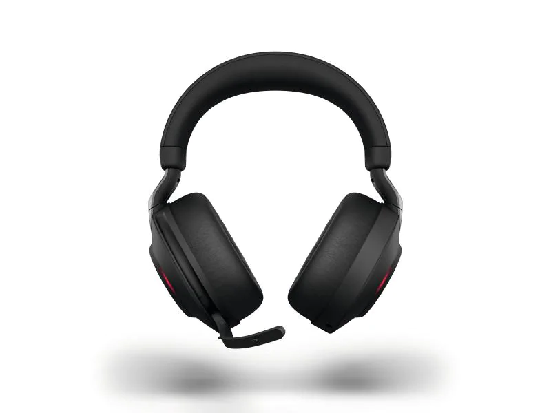 Jabra Headset Evolve2 85 DUO UC Schwarz, USB-C, Ladestation