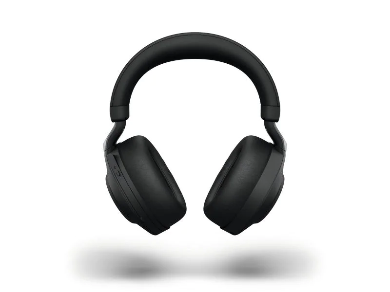 Jabra Headset Evolve2 85 DUO UC Schwarz, USB-C, Ladestation