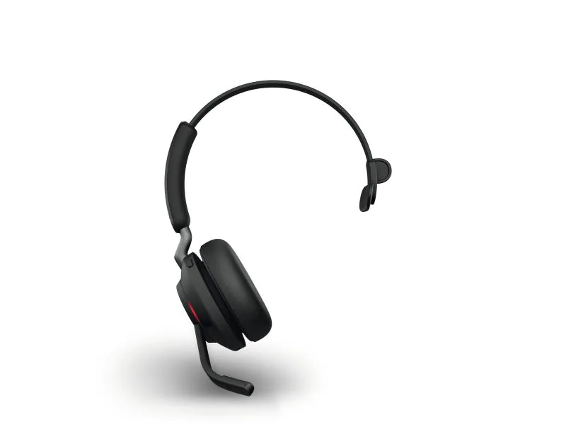 Jabra Headset Evolve2 65 Mono UC Schwarz, USB-A, Ladestation
