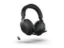Jabra Headset Evolve2 85 DUO MS Schwarz, USB-A, Ladestation