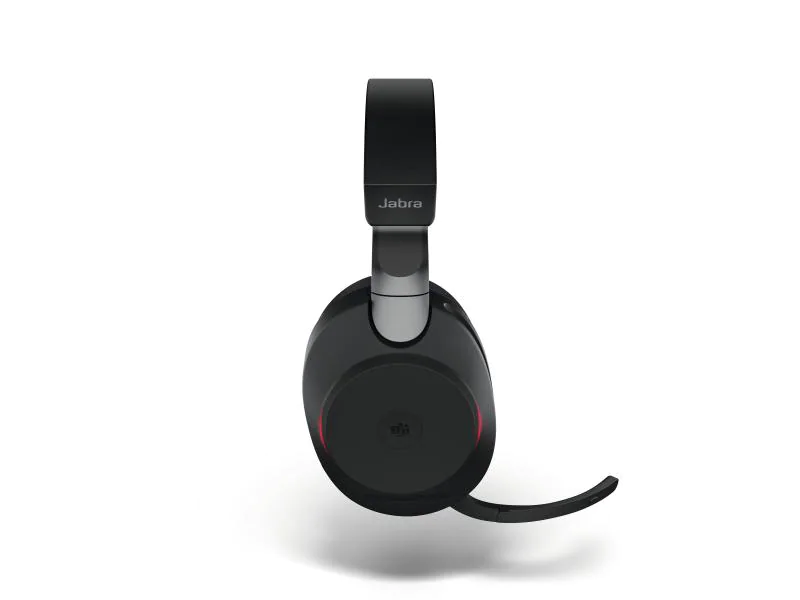 Jabra Headset Evolve2 85 DUO MS Schwarz, USB-A, Ladestation
