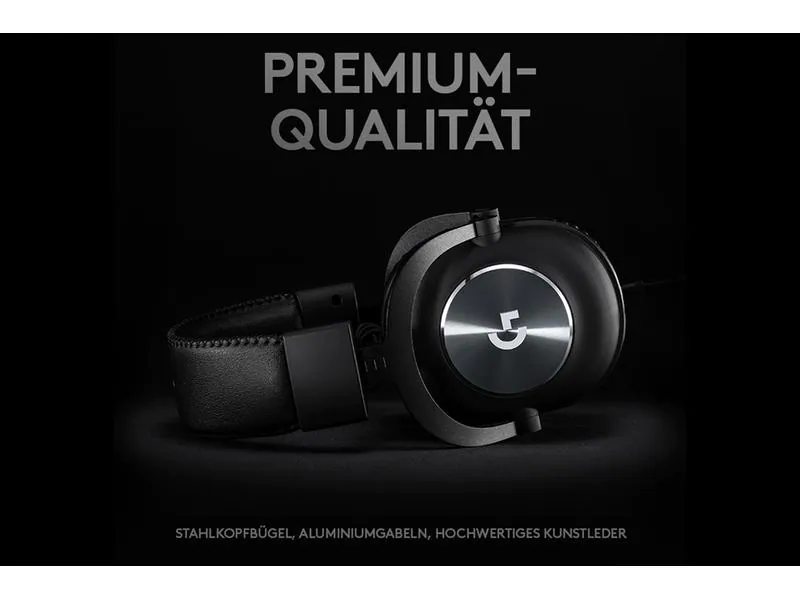 Logitech Headset G PRO X Gaming 7.1 Surround Schwarz