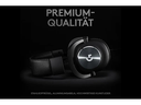 Logitech Headset G PRO X Gaming 7.1 Surround Schwarz