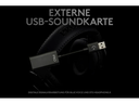 Logitech Headset G PRO X Gaming 7.1 Surround Schwarz