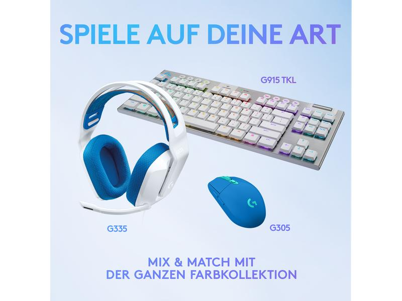 Logitech Headset G335 Gaming Weiss