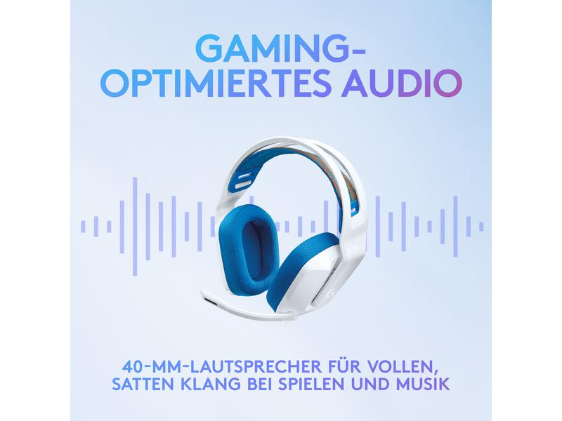 Logitech Headset G335 Gaming Weiss
