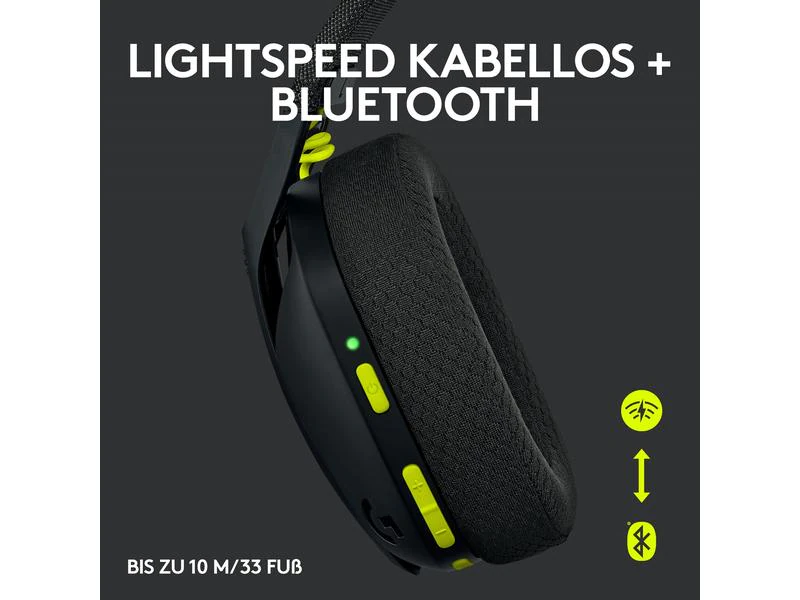 Logitech Headset G435 Gaming Lightspeed Schwarz