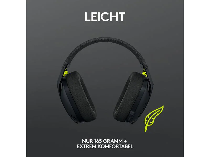 Logitech Headset G435 Gaming Lightspeed Schwarz