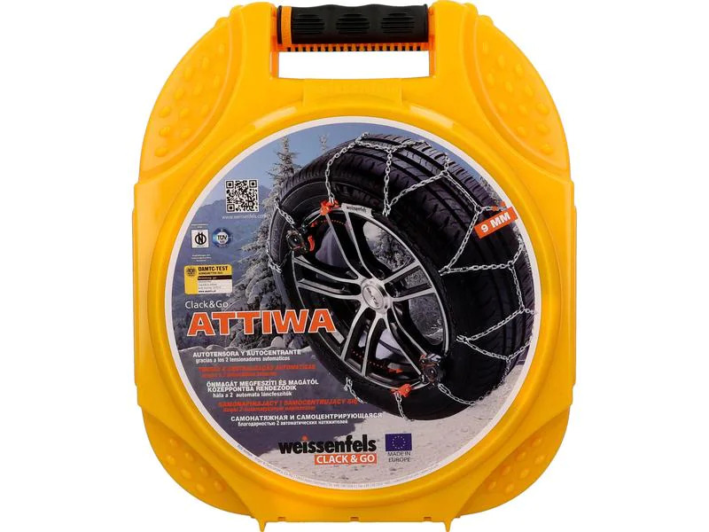 Weissenfels Stahlschneekette Attiwa Clack &amp; Go 14