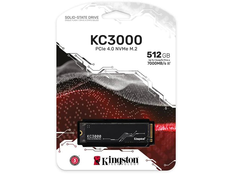 Kingston SSD KC3000 M.2 2280 NVMe 512 GB