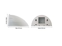 Mobotix Wandhalterung MX-WH-Dome Weiss
