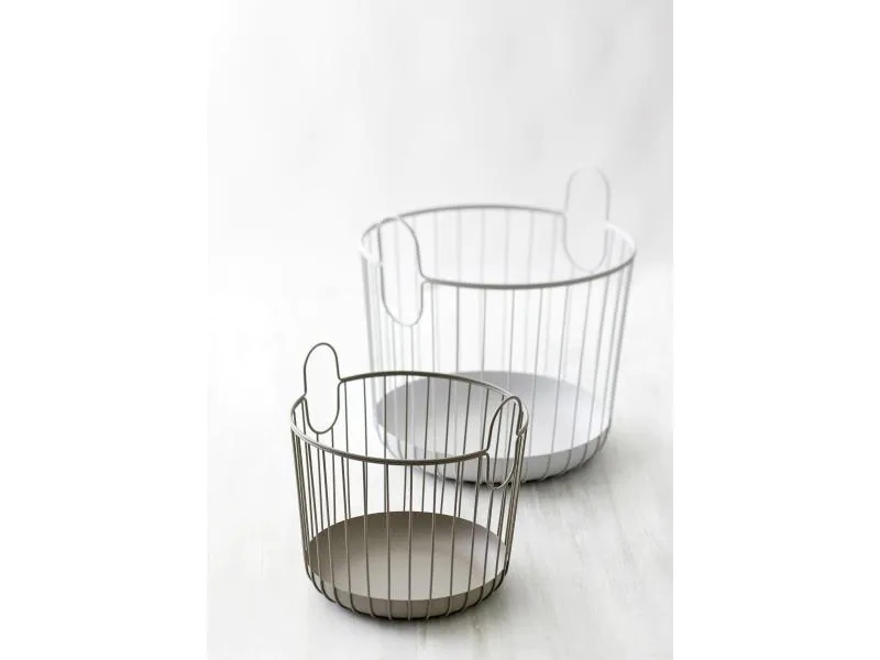Zone Denmark Aufbewahrungskorb INU Ø 30 cm Grau