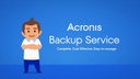Acronis Cyber Backup Service Devices - VM 1Y