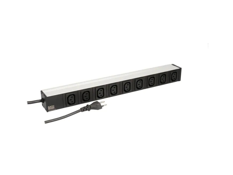 Max Hauri 19 PDU BACHMANN PDU ALU  9× C13