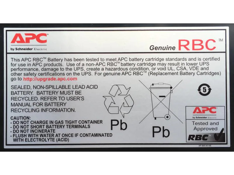 APC Ersatzbatterie APCRBC118