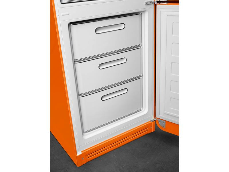 SMEG Kühl-Gefrierkombination FAB32ROR5 Orange