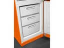SMEG Kühl-Gefrierkombination FAB32ROR5 Orange