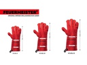 Feuermeister Grillhandschuh Premium BBQ Rot, Grösse 8