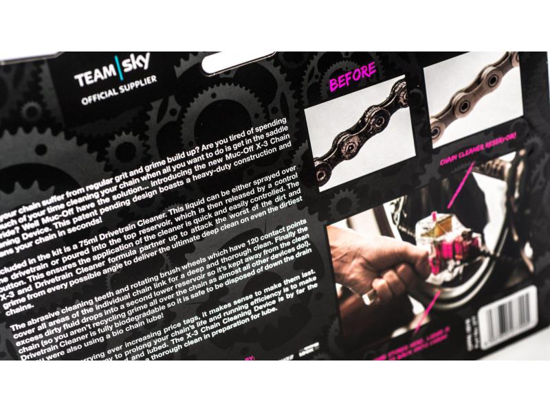 Muc-Off Kettenreiniger X-3 Dirty Chain Machine