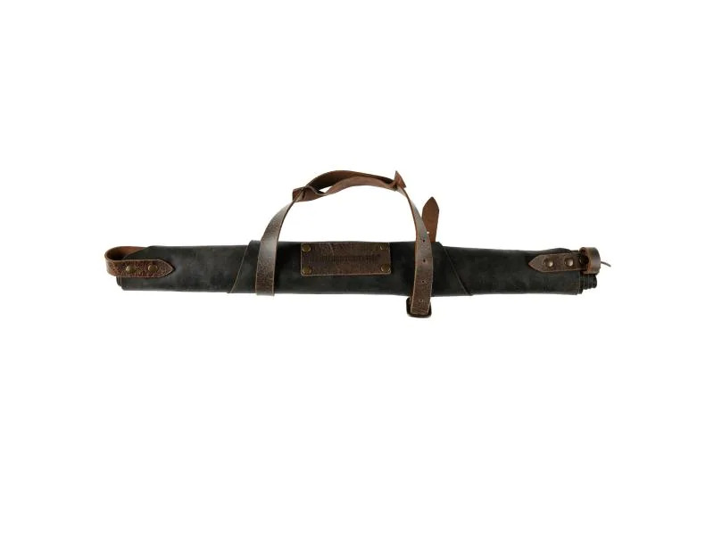 Feuermeister Grillschürze Antikleder, Braun, Grösse 3