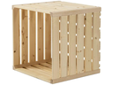 Holz Zollhaus Holzharasse A 35 x 35 cm schweizer Holz