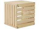Holz Zollhaus Holzharasse A 35 x 35 cm schweizer Holz