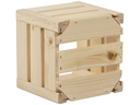 Holz Zollhaus Holzharasse B 17.5 x 17.5 cm schweizer Holz