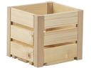 Holz Zollhaus Holzharasse B 17.5 x 17.5 cm schweizer Holz