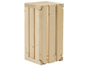 Holz Zollhaus Holzharasse B 17.5 x 35 cm schweizer Holz