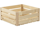 Holz Zollhaus Holzharasse B 35 x 35 cm schweizer Holz