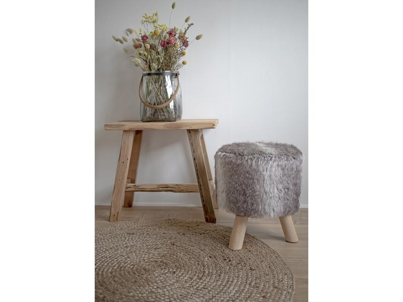 House Nordic Bank Barcelona 50 x 45 cm, Braun