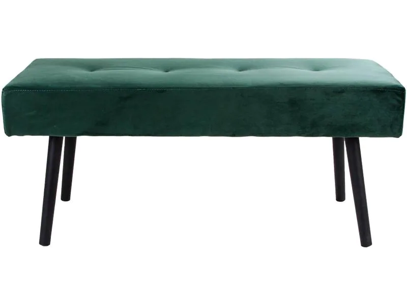 House Nordic Bank Skiby 100 x 44 cm, Grün/Schwarz