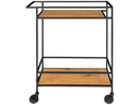 House Nordic Bartrolley Vita 79 x 68 cm, Nature/Schwarz