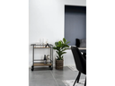 House Nordic Bartrolley Vita 79 x 68 cm, Nature/Schwarz