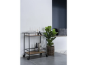 House Nordic Bartrolley Vita 79 x 68 cm, Nature/Schwarz