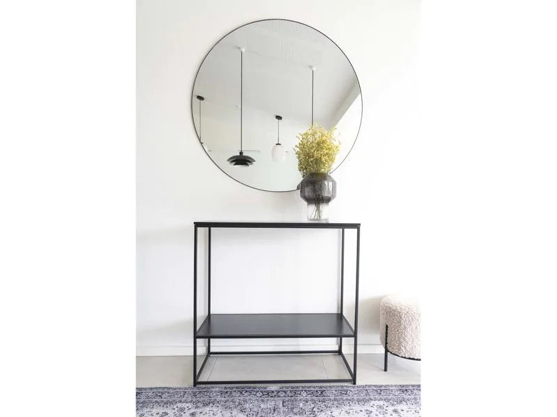 House Nordic Konsole Vita 80 x 80 cm, Schwarz
