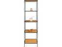 House Nordic Regal Vita 170 x 51 cm, Nature/Schwarz