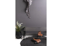 House Nordic Schuhregal Padova 77.8 x 32 cm, Schwarz/Silber