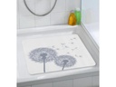 Wenko Duschwanneneinlage Astera 54 x 54 cm Weiss/Grau
