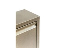 Kare Schuhschrank  Caruso Stahl, Bronze