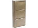 Kare Schuhschrank  Caruso Stahl, Bronze