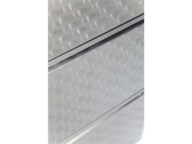 Kare Schuhschrank  Caruso Stahl, Silber